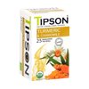 Tipson Organic Turmeric Herbal Infusions - Turmeric & Chamomile - Caffeine Free, Non GMO, Gluten Free - 25 Premium Tea Bags (Pack of 1)