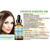Botanical Beauty AVOCADO OIL Italian 100% Pure Natural Refined Undiluted Cold Pressed for Face, Body, Feet, Hair, Massage and Nail Care. 4 Fl. oz-120 ml.