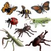 Fantarea 12 PCS Wild Animal Figures Model Insect Spider Playset Party Favors Supplies Cake Toppers Set Toys for 5 6 7 8 Years Old Boys Girls Kid Toddlers