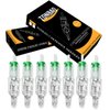 TONBAO Tattoo Cartridges Needles - 40pcs Assorted Disposable Tattoo Needles Cartridge Magnum #12 5M1 7M1 9M1 11M1 Mixed 0.35mm for Tattoo Artists