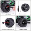 RC Car Spare Parts Truck Wheels Complete(Front/Rear) 2pcs Apply to 2020 New Version 18859 M1820