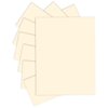 50 Sheets Thick Cardstock, 250GSM Blank Cardstock for Invitations, for DIY Projects, Greeting Card Making, Printing, Postcards, Photos (Cream, 5x7 inches)
