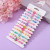 KELENO 12 Pcs Kids Bracelet for Girls Toddler Jewelry Groovy Flower Princess Party Favors Friendship Bracelets Adjustable Pretend Play Goodie Bag Classroom Reward