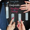 Glass Nail File Set by GLADZY - Czech Glass Nail Files for Natural Nails, Double Sided Different Grit Surface, Callus Remover Foot Rasp, Professional Manicure & Pedicure Tools, Nail Shaper, Made in EU