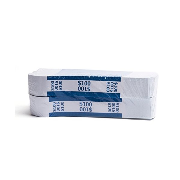 Barred ABA $100 Currency Band Bundles (500 Bands)
