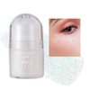 Roll-on Body Glitter Gel, Mardi Gras Mermaid Sequins Holographic Face Glitter Paint， Hair Glitter Gel Festival Accessories,Rave Party &Halloween Body Glitter Makeup for Women (#04)