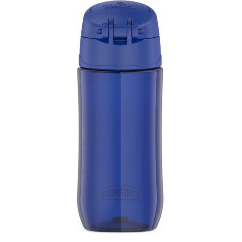 THERMOS FUNTAINER 16 Ounce Plastic Hydration Bottle with Spout, Blueberry