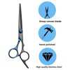 Hair Cutting Scissors Haircut Shears Kit, Fcysy Professional Scissors for Hair Barber Scissors Hair Shears Set, Hairdressing Salon Scissors Blending Shears Barber Accessories for Hairdresser Home Use