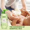 WBM Care Baby Oil, Moisturizing Baby Massage Oil, Mineral Oil Free With 100% Natural Ingredients And Vitamin E - 4.3 fl oz