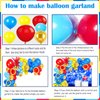 121 Pcs Red Blue Gold balloon garland Arch Kit, for Cartoon Blue Hedgeho Themed Birthday Party Decorations Boys Girls Gatherings Party Supplies