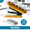 ELIKAI Hot Dog Stapler with 1000 Staples, Funny Stapler for Desk, Cute & Novelty Stapler, Novelty Gifts, Funny Desk Accessories & Supplies for Work, Cool Stuff for Office Desk, Office Gags