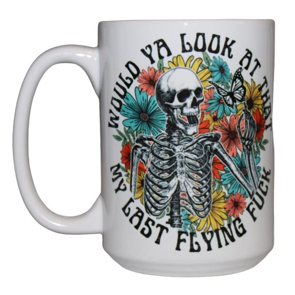 Funny Coffee Mugs For Women Large Sarcastic Cute Skelton Mug Reusable Adult Humor Cup Gifts For Coffee Lover Oversized Ceramic, Novelty Tea Unique