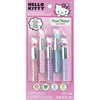 Townley Girl Hello Kitty 5 Pc Plant Based, Moisturizing Lip Gloss Makeup Set for Girls Kids Toddlers, Perfect for Parties Sleepovers Makeovers Birthday Gift for Girls 3 Yrs+