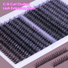 Lash Extension 320 Pcs Individual Lashes Cluster Natural DIY Eyelash Extension Lash Clusters 10-16mm Length Mix 30D+40D Soft Eyelash Extensions for Makeup at Home (30+40D-0.07-10-16MIX)