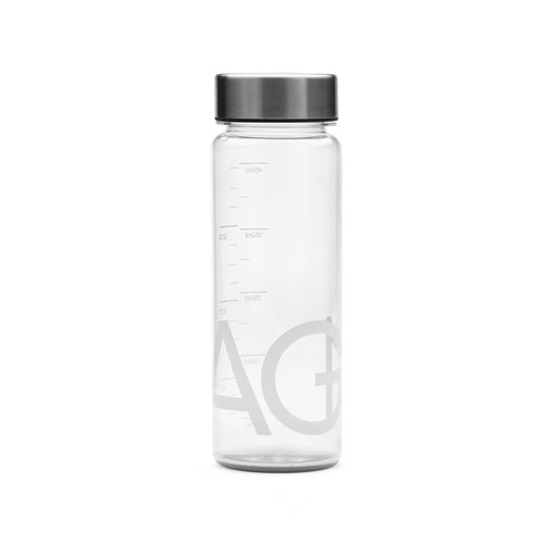 AG1 Shaker Bottle – 16 oz BPA-Free Bottle with Leak-Resistant Stainless Steel Lid – Mixes AG1 Greens Powder Smoothly – Easy to Clean, Travel-Ready