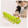 Milisten Dog Chew Toy Caterpillar Squeaky Toy Dog Chewing Toys Puppy Chew Toy Animal Squeaky Toys Puppy Squeaky Toy Dog Animal Squeaky Toy Latex Dog Toys Dog Squeaky Toys Emulsion Small Dog
