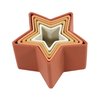 Hudson Baby Silicone Toy Stacking Cups, Star, One Size