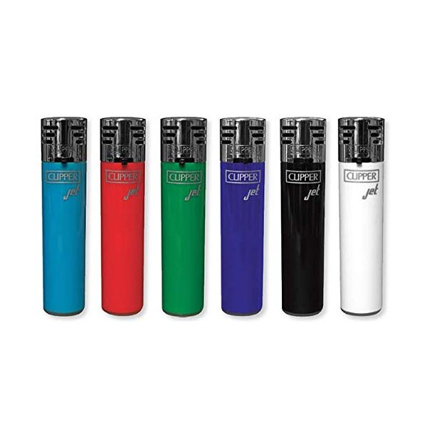 6 Jet Flame Clipper Wind Resistant Resistant Torch Lighters