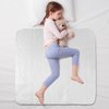 Bamuho 2 Pack Pee Pads for Kids 34"x 36", Washable Potty Training Bed Pads for Toddlers with 4 Layers of Protection, Waterproof Bed Pads Great for Children, Adults and Pets