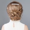 SOLUSTRE Decorative Hair Combs 10Pcs Clear Hair Combs Transparent Plastic Hair Side Clip Combs Grips Barrettes Plastic Bridal Wedding Veil Combs for Women Girl Fine Hair Accessories Clear Hair Clips