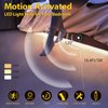 Wefomey Motion Sensor LED Light Strip, Motion Sensor Light Indoor Closet Lights, 2700K-6500K White Dimmable Led Strip Lights for Bedroom, Kitchen, Stair Motion Activated, 2PCS