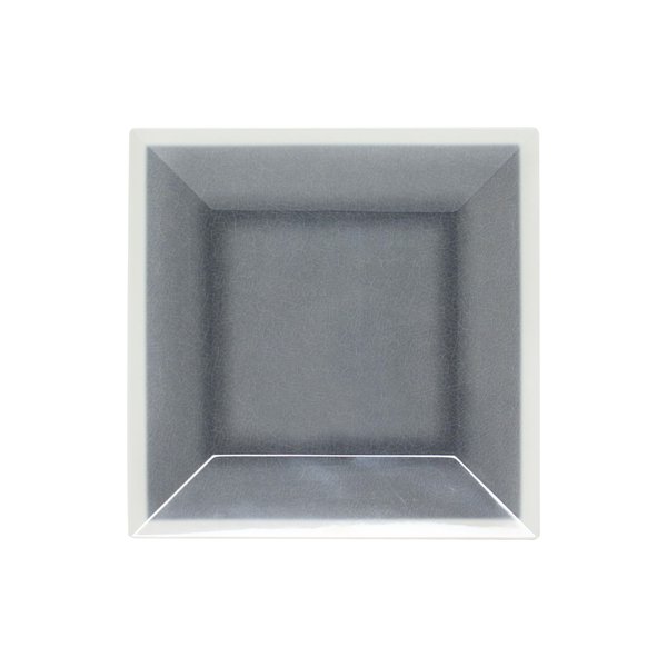 TrueCraftware- 10" Graham Square Dinner Plates Melamine- Dishwasher Safe Break-Resistant Reusable Plates Kitchen Plates Dinnerware Dishes Serving Plate for Home Kitchen Restaurant