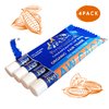 Lip Balm - Raw Cacao - Therapeutic Lip Care 24 hour protection - Organic, Fair Trade, Raw - Unprocessed Peruvian cacao #1 ingredient