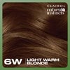 Clairol Natural Instincts Demi-Permanent Hair Dye, 6W Light Warm Brown Hair Color, Pack of 3