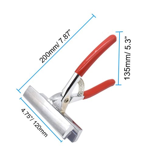 Professional Metal Canvas Plier 4-3/4 for Stretching Clamp Art Oil Painting Canvas