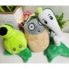 Suyudian 3 PCS PVZ Plant and Zombies Plush Plants Sets 1 2 Stuffed Soft Toys Imitator, Lightning Reed, Bubble Leaf Pot, PVZ Figure Doll,Great Gifts for Boys and Girls