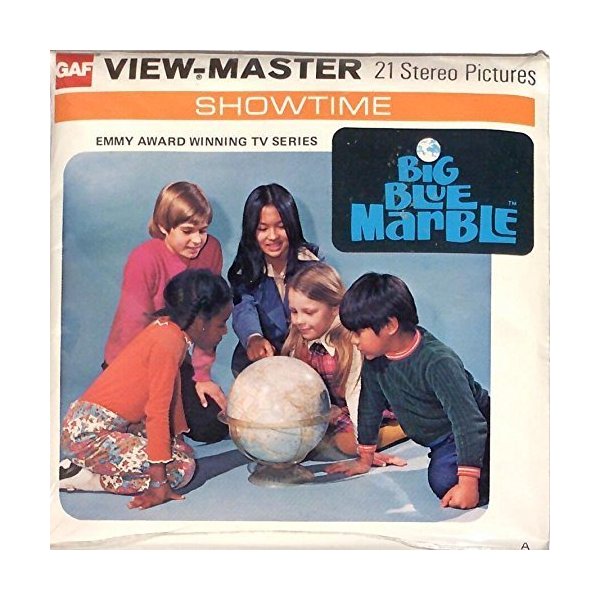 View Master Big Blue Marble 3D 3 Reel Packet