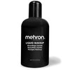 Mehron Makeup Liquid Makeup | Face Paint and Body Paint 4.5 oz (133 ml) (Black)