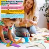 Feradny 24 Pack DIY Model Planes Unfinished Wooden Airplane Model Toys Wood Plane Paint kit Aircraft Plane Model for Kids School Art Activity Birthday Carnival Party, 4 Styles