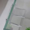6 Pieces 8mm Acrylic Aquarium Cover Clip Aquarium Fish Tank Glass Cover Clip Support Holder Clear Universal Lid Clips for Rimless Aquariums