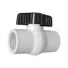 American Valve P200 1 1/2" PVC Ball Valve IPS Schedule 40, 1-1/2-Inch,White