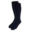 Truform Compression Socks, 15-20 mmHg, Men's Gym Socks, Knee High Over Calf Length, Navy, Small