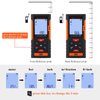 MAKINGTEC Laser Measurement Tool,131Ft Laser Measure Ft in M Unit Switch with 2 Bubble Levels Pythagorean Mode Area and Volume Measuring,LCD Backlit Digital Laser Tape Measure Distance Meter Device