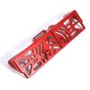 RZXYLRC Aluminum Alloy Battery Tray Mount for Axial SCX10 III AXI03007 1/10 RC Crawler Upgrade Parts (Red)