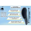 G.B.S Wave Detangling Hair Brush, Detangling Hair Brush for Natural, Curly, Straight, Wet and Dry Hair