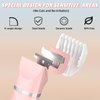 WUFAYHD Facial Hair Removal for Women, 3 in 1 Waterproof Bikini Trimmer/Shaver, Electric Razors for Women, Rechargeable Pubic Hair Timmer, Smooth Shaving for Ladies Face, Body, Legs, Private Areas