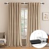 2PCS No Drill Curtain Rod Brackets,Curtain Rod Holders No Drilling,Adhesive Curtain Rod Hooks,Nail Free Adjustable Curtain Hangers,Lokinsetin Perforated Non Nail Screw Stick On Sticky Drape Pole Stand
