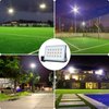 Viugreum 100W LED Flood Lights Outdoor, Waterproof IP65 Work Lights, 110V 10000LM Warm White(3000K), Super Bright Security Floodlights Wall Lights Landscape Lights with US Plug
