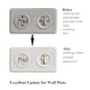 Taezn 40 Pieces Wall Plate Screws, 1.2 Inch Long Outlet Screws Perfect Replacement for Outlet Cover Screws,Switch Plate Screws, Light Plate Screws