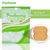 Povihome 30 Count Bunion Cushion Pads, Bunion Foot Protectors for Feet (Latex-Free), Stay in Place All Day - Strong Adhesive