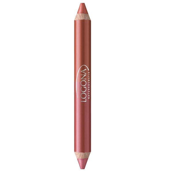 Double Lip Pencil 07 Cherry Logona 0.10 oz Pencil