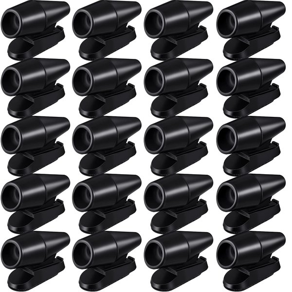 Frienda 20 Pieces Deer Whistle Save a Deer Whistles Avoids Collisions, Deer Whistles for Car Deer Warning Devices Animal Alert for Cars and Motorcycles (Black)
