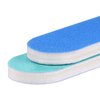 25pcs - PANA Mini Double-Sided Emery Nail File for Manicure, Pedicure, Natural, and Acrylic Nails - Blue/Light Blue (Grit 100/180)