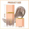 HOSAILY Liquid Contour Stick, Soft Cream Contour Makeup, Liquid Bronzer Face Concealer Matte Contouring with Cushion Applicator, Long Lasting Silky Face Contour Cream Bronzer Contouring Makeup (102)