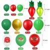 Christmas Ugly Sweater Party Decorations 114 Pcs Ugly Sweater theme Balloons Garland Arch Kit for Let's Get Ugly Party Christmas Ugly Sweater Theme Party Decorations