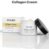 SYABO Collagen Cream, Anti Aging Face Moisturizer, Daily Face Cream Moisturizing, Lifting & Recovery Day & Night Cream for All Skin Types 1.7 FL OZ